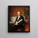 Louis Visconti 1791-1853 Architekt - Théophile Auguste Vauchelet — gerahmtes Bild an der Wand
