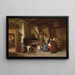 Abendstimmung - Théophile Duverger — gerahmtes Bild an der Wand