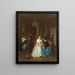 Confidences - Théophile Duverger — gerahmtes Bild an der Wand