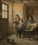 Das Essen der Kinder - Théophile Duverger — Ansicht des Kunstwerks