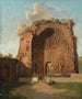 Das Tempel der Venus und Rom Das Römische Forum Rom - Thorald Læsøe — Ansicht des Kunstwerks