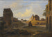 Blick auf das Forum Römisch vom Kolosseum - Thorald Læsøe — Ansicht des Kunstwerks