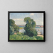 Ein Sommertag in Norwegen - Thorolf Holmboe — gerahmtes Bild an der Wand