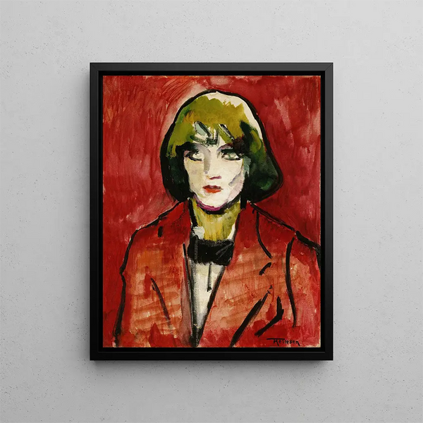 Thorvald Hellesen - Portrait of a woman.webp