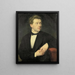 Dr J. L. Dusseau - Thérèse Schwartze — gerahmtes Bild an der Wand