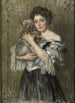 Mary Catherine Josephine Jordan 1866-1948 Ehefrau des Malers George Hendrik Breitner - Thérèse Schwartze — Ansicht des Kunstwerks