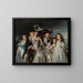 Portrait von Mme AGM van Ogtrop-Hanlo und ihren fünf Kindern - Thérèse Schwartze — gerahmtes Bild an der Wand