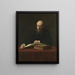 Portrait des Dr. P. J. H. Cuypers 1827-1921 - Thérèse Schwartze — gerahmtes Bild an der Wand