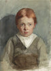 Portrait eines jungen Jungen mit roten Haaren von vorne - Thérèse Schwartze — Ansicht des Kunstwerks