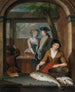 Der Fischhändler - Tibout Regters — Ansicht des Kunstwerks