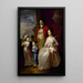 Colonel John Fortnum et sa famille - Tilly Kettle — gerahmtes Bild an der Wand