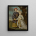 Portrait von zwei Kindern in orientalischer Kleidung - Tilly Kettle — gerahmtes Bild an der Wand