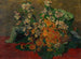 Blumenstrauß aus Löwenzahn und Apfelblumen - Tina Blau — Ansicht des Kunstwerks
