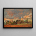Studie von Heiligenstadt - Tina Blau — gerahmtes Bild an der Wand