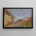 Caprice romain avec l'arc de Titus - Tina Blau — gerahmtes Bild an der Wand
