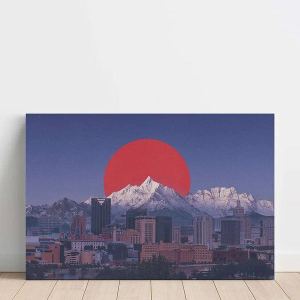 Reproduktion des Gemäldes Asiatisches Kunstdruck-Gemälde - Horizon Citadin