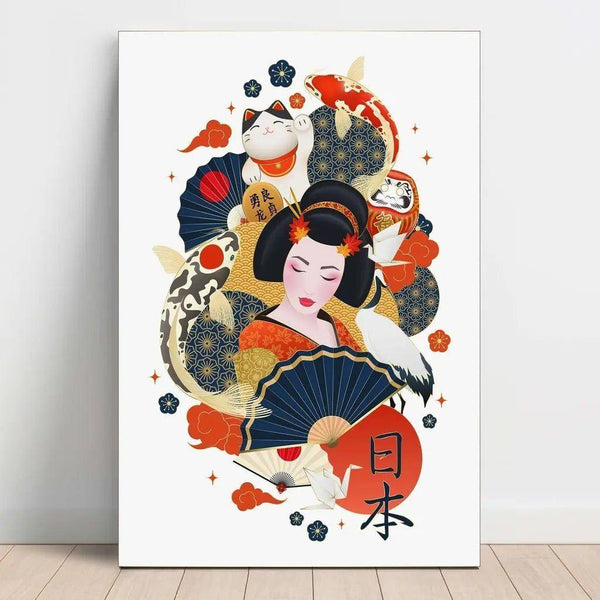 Reproduktion des Gemäldes Asiatischer Kunstdruck - Legenden des Orients