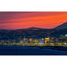 Fotodruck - Nizza bei Dämmerung