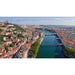 Panorama-Fotodruck - Lyon aus der Vogelperspektive