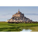 Druck Fotografie aus der Normandie - Die Bucht vom Mont Saint-Michel