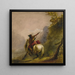 Tirer un cougar - Alfred Jacob Miller — gerahmtes Bild an der Wand