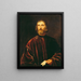 Andrea dei Franceschi - Titien — gerahmtes Bild an der Wand
