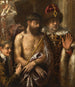 Der Christus, der dem Volk gezeigt wird Ecce Homo - Titian — Ansicht des Kunstwerks