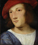 Portrait eines jungen Mannes - Titian — Ansicht des Kunstwerks