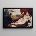 Venus mit dem Organisten - Titian — gerahmtes Bild an der Wand