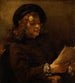 Titus van Rijn, der Sohn des Künstlers liest - Rembrandt van Rijn — Ansicht des Kunstwerks