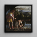 Tobias und der Engel - Carlo Saraceni — gerahmtes Bild an der Wand