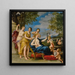 Toilette de Vénus - Francesco Albani — gerahmtes Bild an der Wand