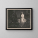 Jesus allein - Tom Mostyn — gerahmtes Bild an der Wand