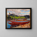 Bateaux - Tom Thomson — gerahmtes Bild an der Wand
