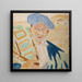 Torero - Rafael Barradas — gerahmtes Bild an der Wand