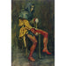 Reproduktion des Gemäldes Touchstone, The Jester - John William Waterhouse