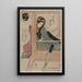 Sawamura Tanosuke no Oshichi - Toyokuni Utagawa — gerahmtes Bild an der Wand