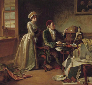 Traçant le cap des navires - William Maw Egley