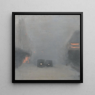 Trams passants - Clarice Beckett