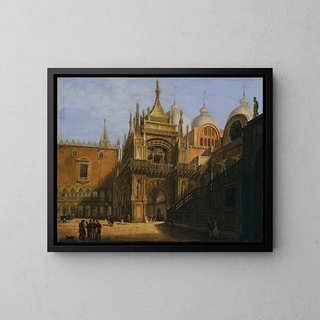 Tranquillo Orsi - Der Hof des Dogenpalastes.webp