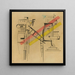 Transmission - Wassily Kandinsky — gerahmtes Bild an der Wand