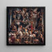 Triumph des Friedrich-Henri, Prinz von Oranien - Jacob Jordaens — gerahmtes Bild an der Wand