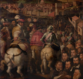 Triomphe pour la guerre contre Sienne - Giorgio Vasari