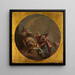Drei Apostel auf Wolken - Carlo Carlone — gerahmtes Bild an der Wand