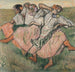 Drei russische Tänzerinnen - Edgar Degas — Ansicht des Kunstwerks