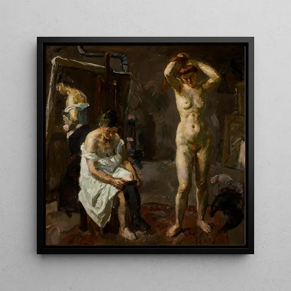 Trois femmes dans l'atelier - Max Beckmann