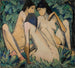 Drei Frauen in einem Wald - Otto Mueller — Ansicht des Kunstwerks