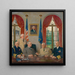 Truman und seine militärischen Berater - Augustus Vincent Tack — Wandpräsentation des Kunstwerks