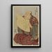 Shinozuka Uraemon no Miyako za Kyozu - Tōshūsai Sharaku — gerahmtes Bild an der Wand