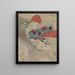 Ibaraki - Tsukioka Yoshitoshi — gerahmtes Bild an der Wand